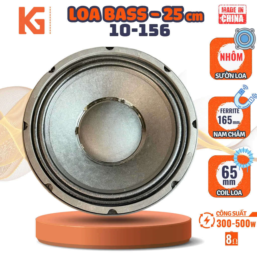Loa Bass 25cm: 10-156