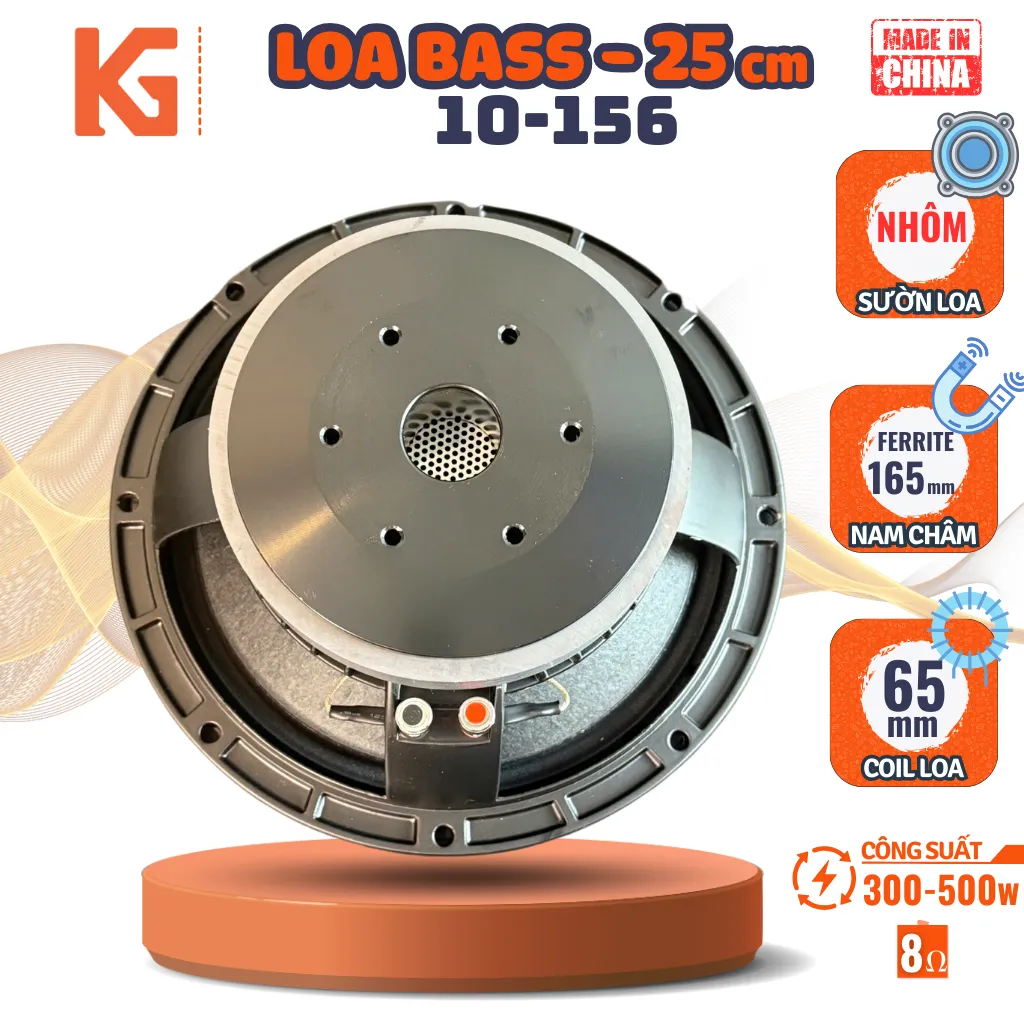 Loa Bass 25cm: 10-156