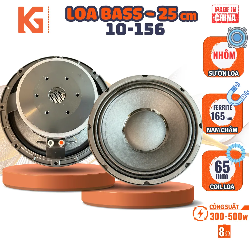 Loa Bass 25cm: 10-156